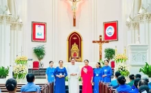 Hội Mân Côi Giáo Xứ Chánh - Tòa Giáo Phận Thanh Hóa hành hương và Mừng Lễ Đức Mẹ Mân Côi