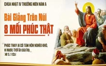 Chúa Nhật 01/02/2026 – CHÚA NHẬT 4 THƯỜNG NIÊN năm A