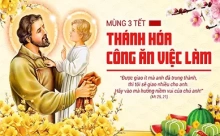 Thứ Năm 19/02/2026 Thứ Năm sau lễ Tro. MỒNG BA TẾT BÍNH NGỌ. THÁNH HÓA CÔNG ĂN VIỆC LÀM