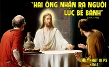 Chúa Nhật 19/04/2026 – CHÚA NHẬT 3 PHỤC SINH năm A