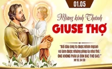 Thứ Sáu 01/05/2026 – Thứ Sáu đầu tháng tuần 4 Phục Sinh - MỪNG KÍNH THÁNH GIUSE THỢ