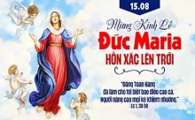 Thứ Bảy 15/08/20256– ĐỨC MẸ HỒN XÁC LÊN TRỜI