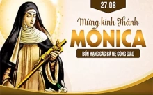 Thứ Năm, 27/08/2026 – Thứ Năm tuần 21 thường niên – Thánh nữ Mônica - Lễ nhớ