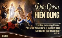 Thứ Năm 06/08/2026 – CHÚA HIỂN DUNG năm A - Lễ kính