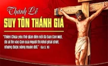Thứ Hai 14/09/2026 – SUY TÔN THÁNH GIÁ. Lễ kính