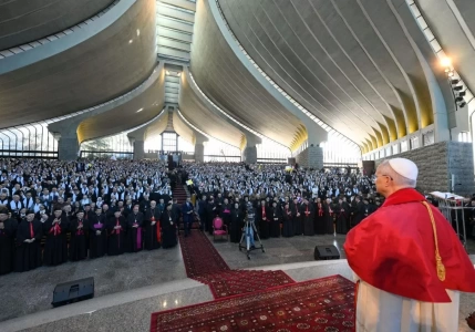 [Tông du Libăng] Bài giảng của ĐTC Lêô XIV trong cuộc gặp gỡ các GMLMTS Libăng