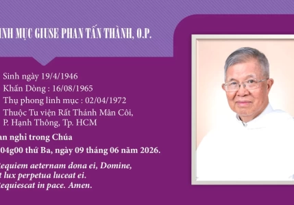 Hiệp Th&ocirc;ng: Linh mục Giuse Phan Tấn Th&agrave;nh, O.P