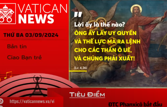 Radio thứ Ba 03/09/2024 - Vatican News Tiếng Việt