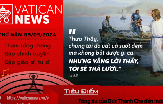 Radio thứ Năm 05/09/2024 - Vatican News Tiếng Việt