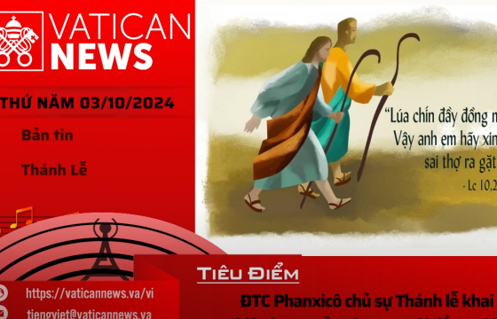 Radio thứ Năm 03/10/2024 - Vatican News Tiếng Việt