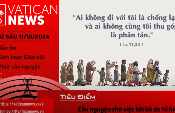 Radio thứ Sáu 11/10/2024 - Vatican News Tiếng Việt