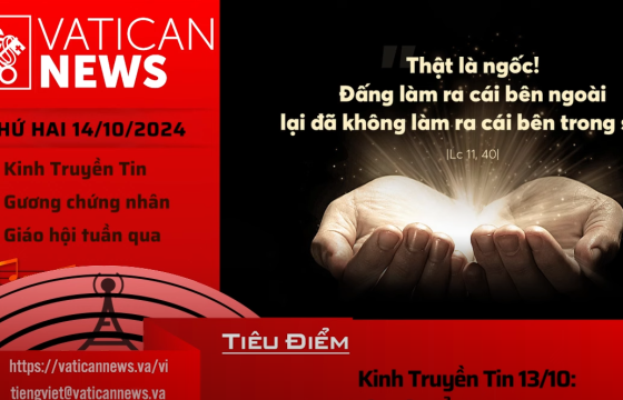 Radio thứ Hai 14/10/2024