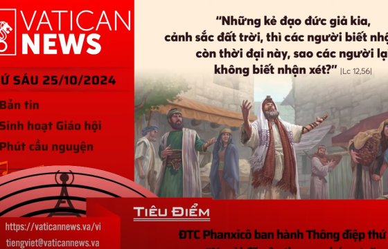 Radio thứ Sáu 25/10/2024