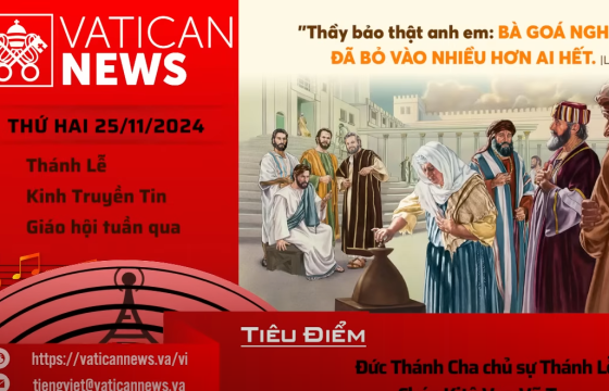 Radio thứ Hai 25/11/2024