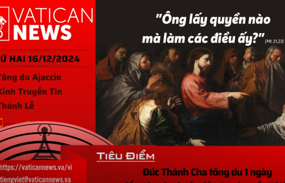 Radio thứ Hai 16/12/2024