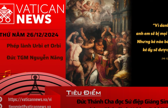 Radio thứ Năm 26/12/2024