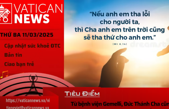 Radio thứ Ba 11/03/2025