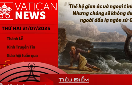 Radio thứ Hai 21/07/2025