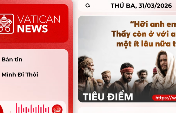 Radio thứ Ba 31/03/2026