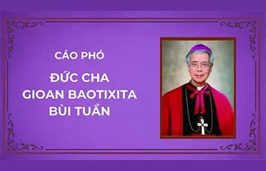 Cáo phó Đức cha Gioan Baotixita Bùi Tuần