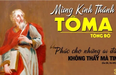 Thứ tư 03/07/2024 – Thứ Tư tuần 13 thường niên – Thánh TÔMA, TÔNG ĐỒ - Lễ kính