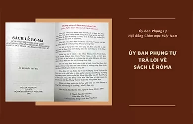 Uỷ ban Phụng tự Hội đồng Giám mục Việt Nam trả lời về Sách Lễ Rôma