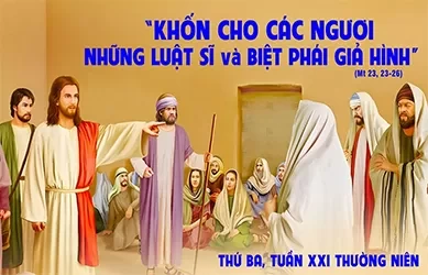 Thứ ba 27/08/2024 – Thứ Ba tuần 21 thường niên – Thánh nữ Mônica - Lễ nhớ