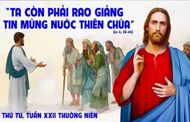 Thứ tư 04/09/2024 – Thứ Tư tuần 22 thường niên