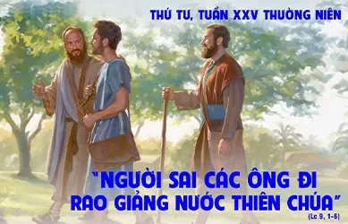 Thứ tư 25/09/2024 – Thứ Tư tuần 25 thường niên