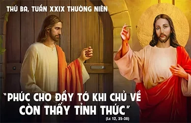 Thứ ba 22/10/2024 – Thứ Ba tuần 29 thường niên