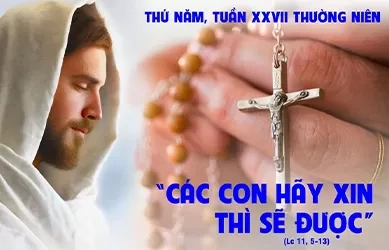 Thứ năm 10/10/2024 – Thứ Năm tuần 27 thường niên