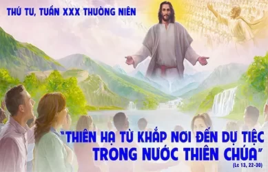 Thứ tư 30/10/2024 – Thứ Tư tuần 30 thường niên