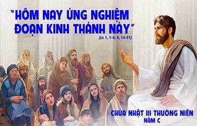 Chúa Nhật 26/01/2025 – CHÚA NHẬT 3 THƯỜNG NIÊN năm C