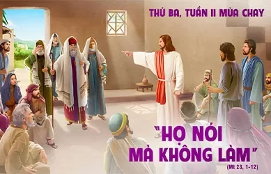 Thứ ba 18/03/2025 – Thứ Ba tuần 2 Mùa Chay