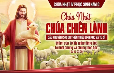Chúa Nhật 11/05/2025 – CHÚA NHẬT 4 PHỤC SINH Năm C – CHÚA CHIÊN LÀNH