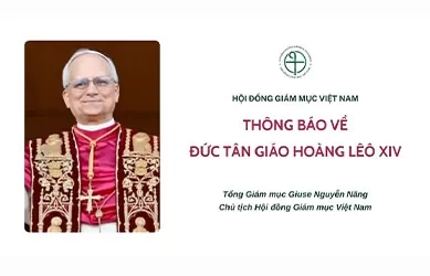 Hội đồng Giám mục Việt Nam: Thông báo về Đức tân Giáo hoàng Lêô XIV
