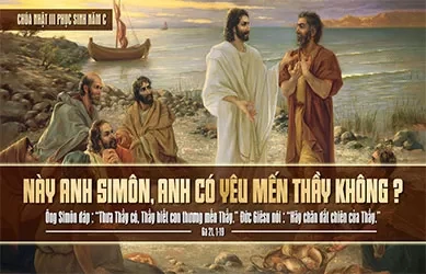 Chúa Nhật 04/05/2025 – CHÚA NHẬT 3 PHỤC SINH năm C