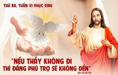 Thứ ba 27/05/2025 – Thứ Ba tuần 6 Phục Sinh