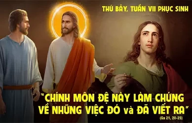 Thứ bảy 07/06/2025 – Thứ Bảy tuần 7 Phục Sinh
