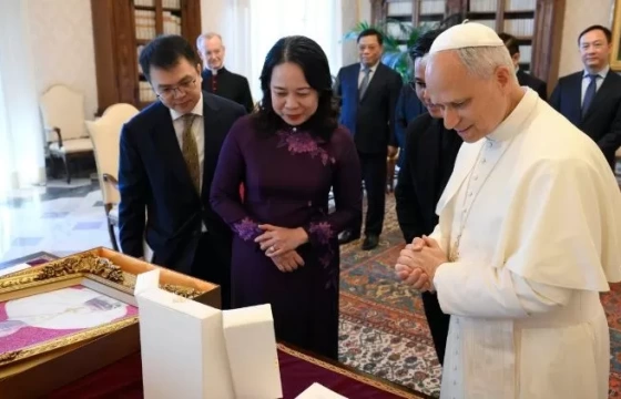 ĐTC Lêô XIV tiếp kiến Phó Chủ tịch nước Việt Nam Võ Thị Ánh Xuân