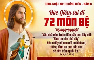 Chúa Nhật 06/07/2025 – CHÚA NHẬT 14 THƯỜNG NIÊN năm C