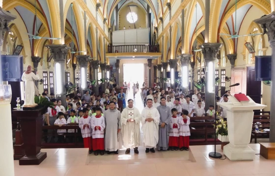 Sinh hoạt Hội Mân Côi Giáo xứ Nam Xá - Giáo Hạt Lý Nhân - Tổng Giáo Phận Hà Nội