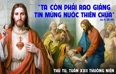 Thứ Tư 03/09/2025 – Thứ Tư tuần 22 thường niên – Thánh Ghêgôriô Cả, giáo hoàng, tiến sĩ Hội Thánh - Lễ nhớ