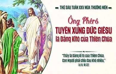 Thứ Sáu 26/09/2025 – Thứ Sáu tuần 25 thường niên