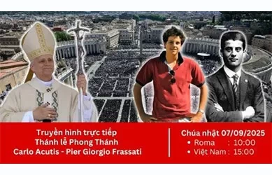 Truyền hình trực tiếp: Thánh lễ phong thánh cho Carlo Acutis và Pier Giorgio Frassati