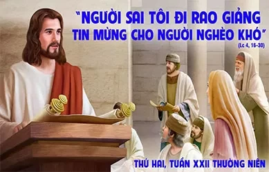 Thứ Hai 01/09/2025 – Thứ Hai tuần 22 thường niên