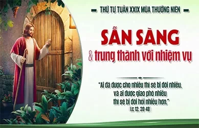 Thứ Tư 22/10/2025– Thứ Tư tuần 29 thường niên