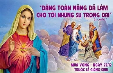 Thứ Hai 22/12/2025 – Thứ Hai tuần 4 mùa vọng