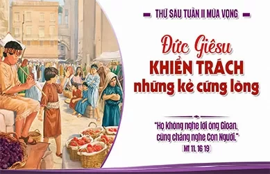 Thứ Sáu 12/12/2025 – Thứ Sáu tuần 2 mùa vọng