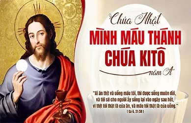 Ch&uacute;a Nhật 07/06/2026 &ndash; Lễ M&igrave;nh M&aacute;u Th&aacute;nh Ch&uacute;a Kit&ocirc; năm A
